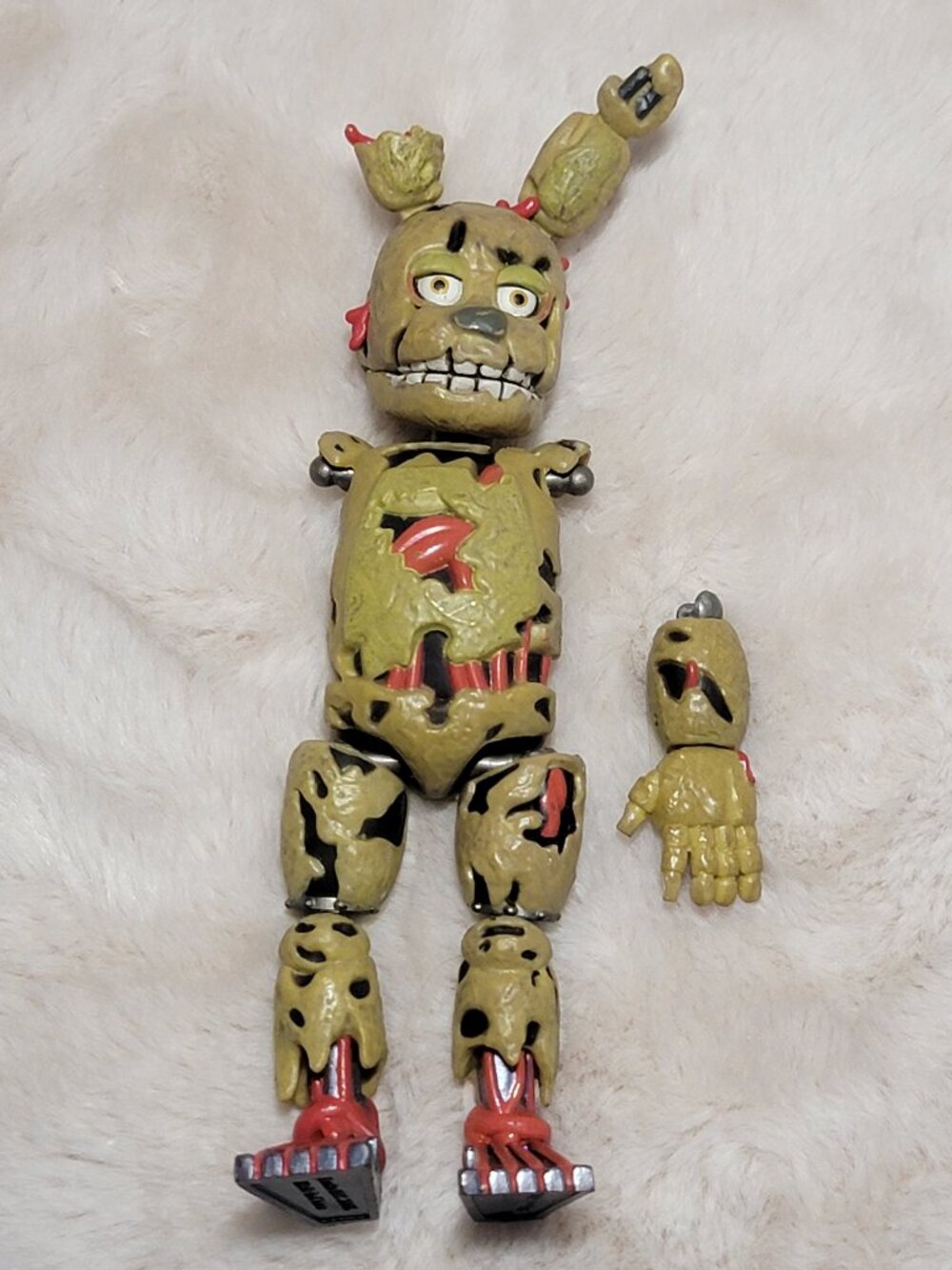 Funko Five Nights at Freddy's FNAF Springtrap Build A Figure BAF Incomplete E12